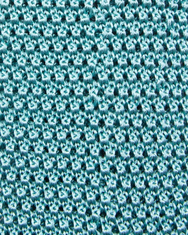 Shop Sid Mashburn Silk Knit Tie Sea Green