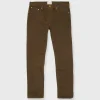 Best Sid Mashburn Slim Straight Jean Chocolate Garment-Dyed Denim