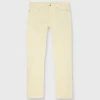 Online Sid Mashburn Slim Straight Jean Pale Yellow Garment-Dyed Denim