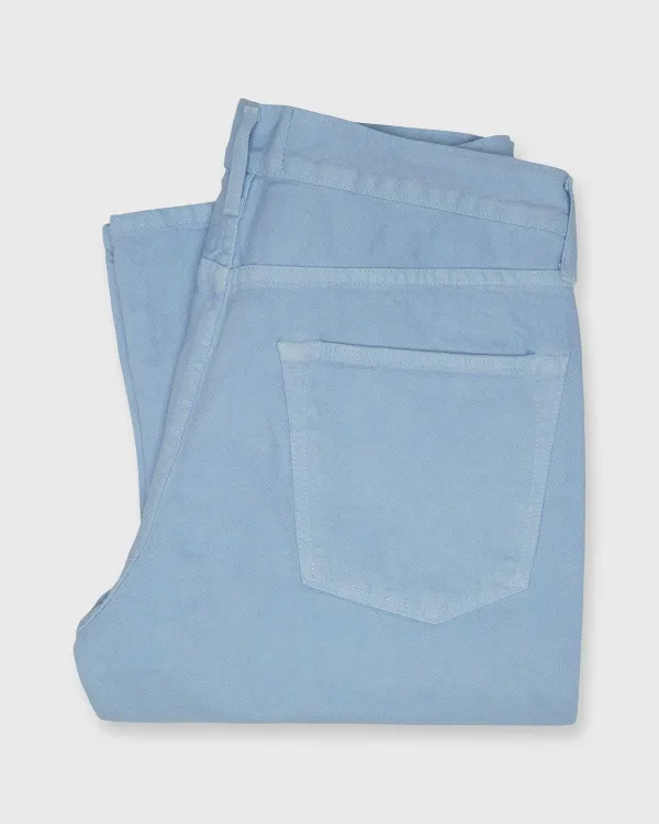 Clearance Sid Mashburn Slim Straight Jean Pale Blue Garment-Dyed Denim