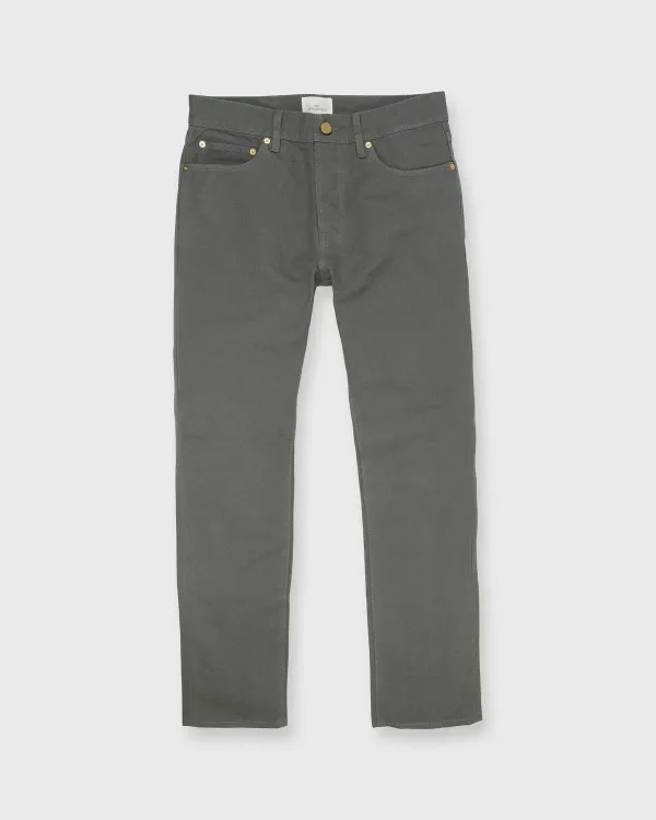 Hot Sid Mashburn Slim Straight 5-Pocket Pant Moss Canvas