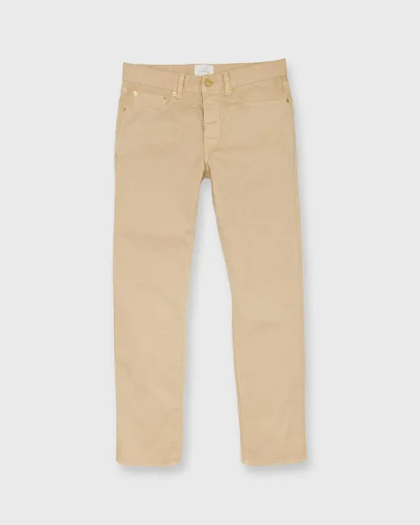 Hot Sid Mashburn Slim Straight 5-Pocket Pant Khaki Twill