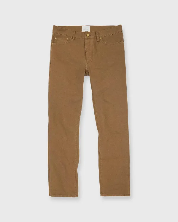 Online Sid Mashburn Slim Straight 5-Pocket Pant Tobacco Canvas