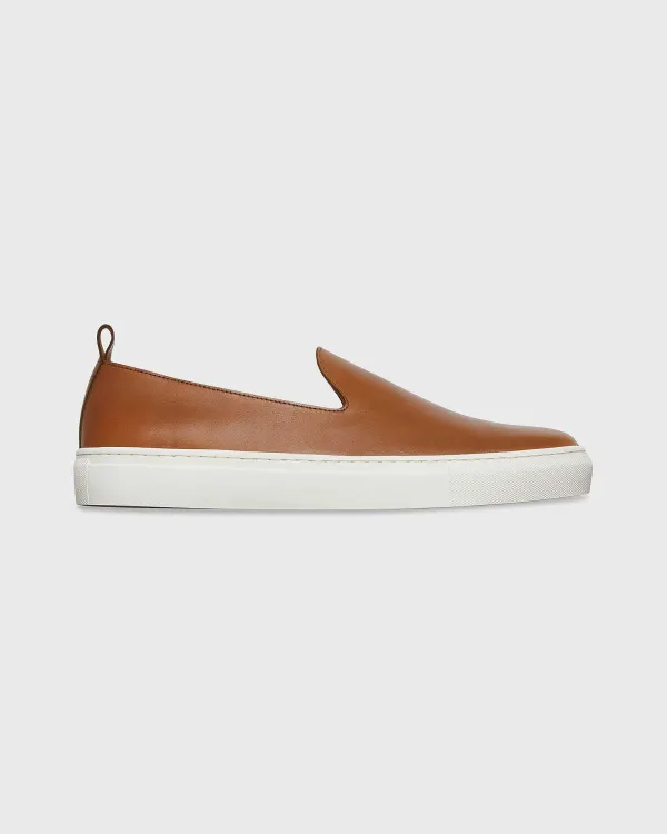 Cheap Sid Mashburn Slip-On Sneaker Saddle Leather