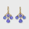 Best Marie-Hélène de Taillac Small Candeliere Earrings Tanzanite