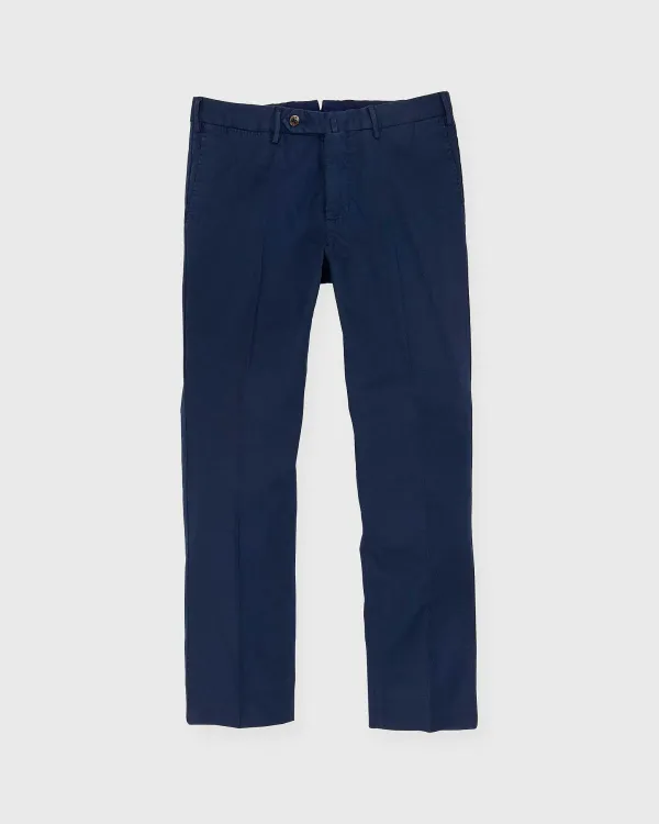 Cheap PT01 Sport Trouser Deep Blue Stretch Canvas