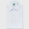 Fashion Sid Mashburn Spread Collar Dress Shirt Sky Poplin