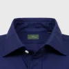 Sale Sid Mashburn Spread Collar Sport Shirt Ink Cellulare