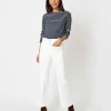 Best Sale Jeanerica St Monica Cropped Jean Natural White