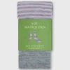 New Sid Mashburn Striped Trouser Dress Socks Heather Grey/Orchid Extra Fine Merino