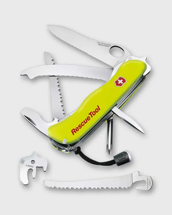 Hot Victorinox Swiss Army Rescue Tool Fluorescent Yellow