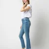 Online Mother Denim The Mid Rise Dazzler Ankle Fray Jean Riding The Cliffside