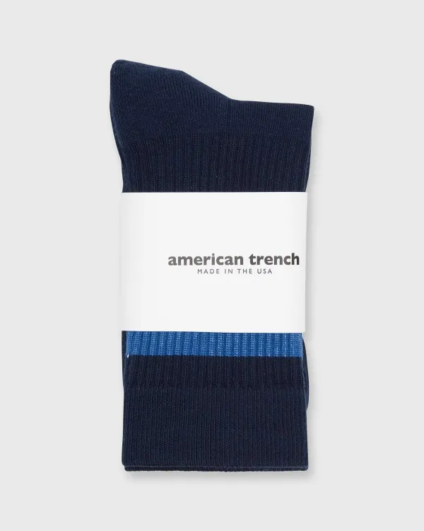 Sale American Trench The Sol Socks Navy