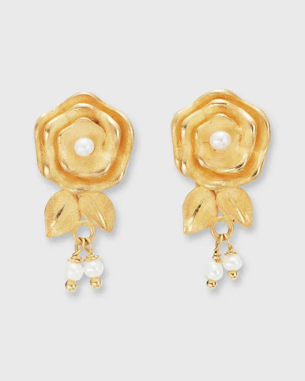 Best Of Rare Origin The Spritz Earrings Gold/Pearls