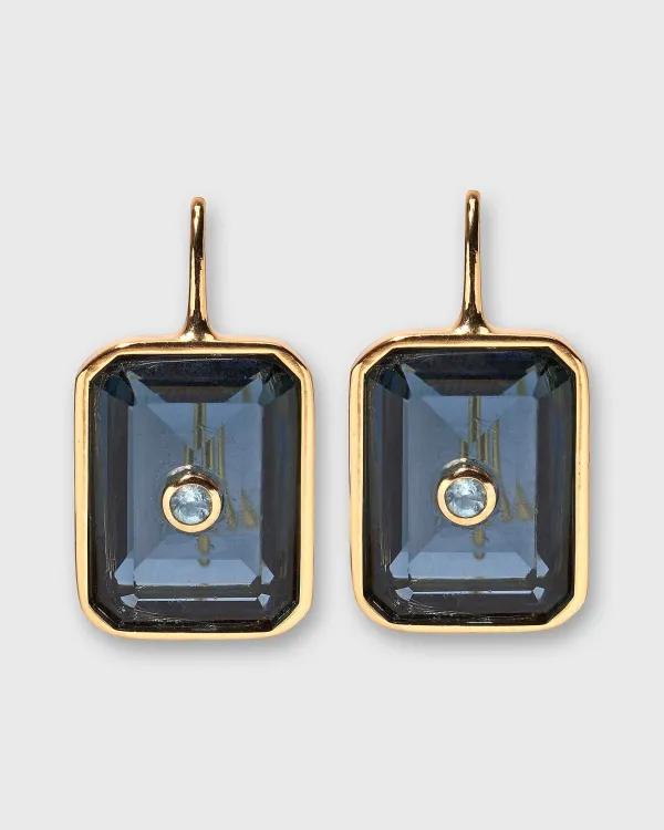 Cheap Lizzie Fortunato Tile Earrings Denim