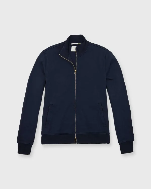 Cheap Sid Mashburn Track Jacket Navy French Terry