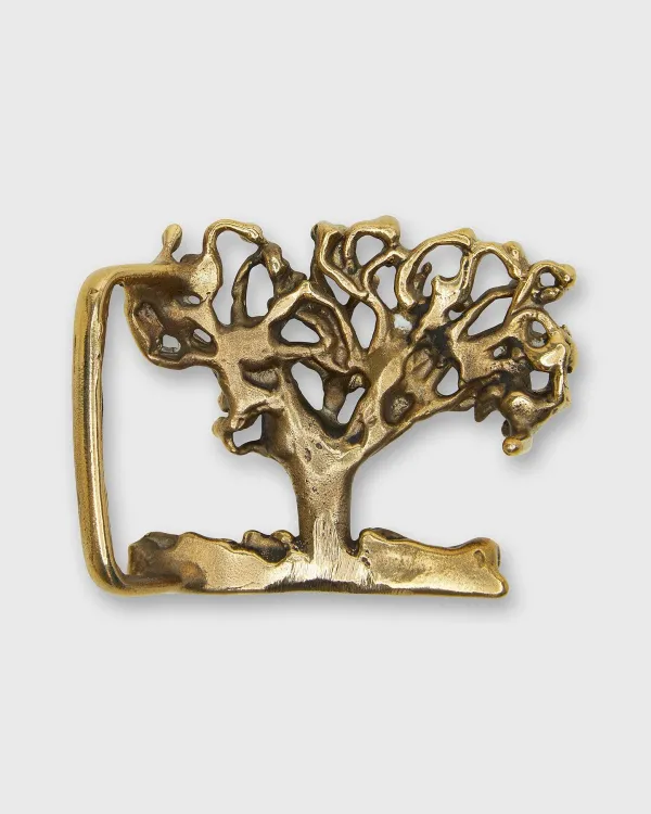 Outlet Mashburn Tree Of Life Belt Buckle Brass