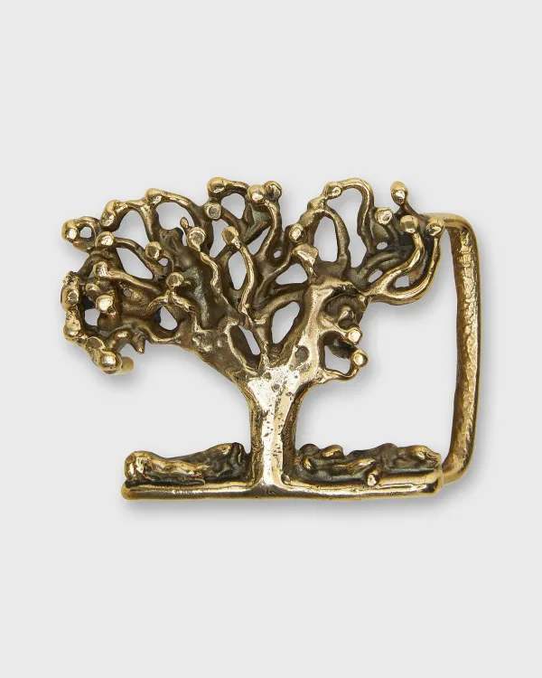 Outlet Mashburn Tree Of Life Belt Buckle Brass