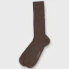 Discount Sid Mashburn Trouser Dress Socks Heather Brown Extra Fine Merino