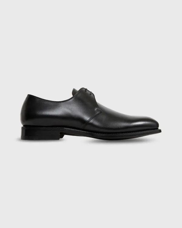 Best Sale Sid Mashburn Two-Eyelet Gibson Black Calfskin