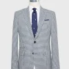 Best Sid Mashburn Virgil No. 2 Jacket Air Force/Bone Houndstooth Tweed