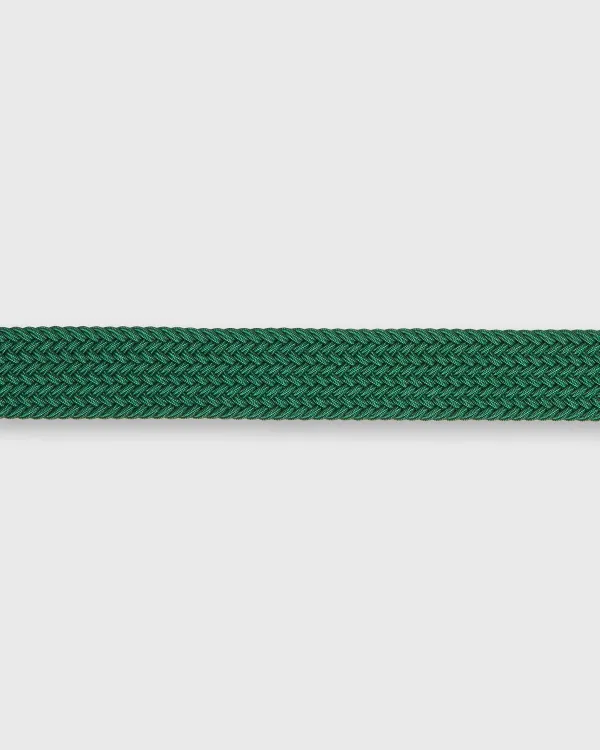 Discount Sid Mashburn 1.25" Woven Elastic Belt Green