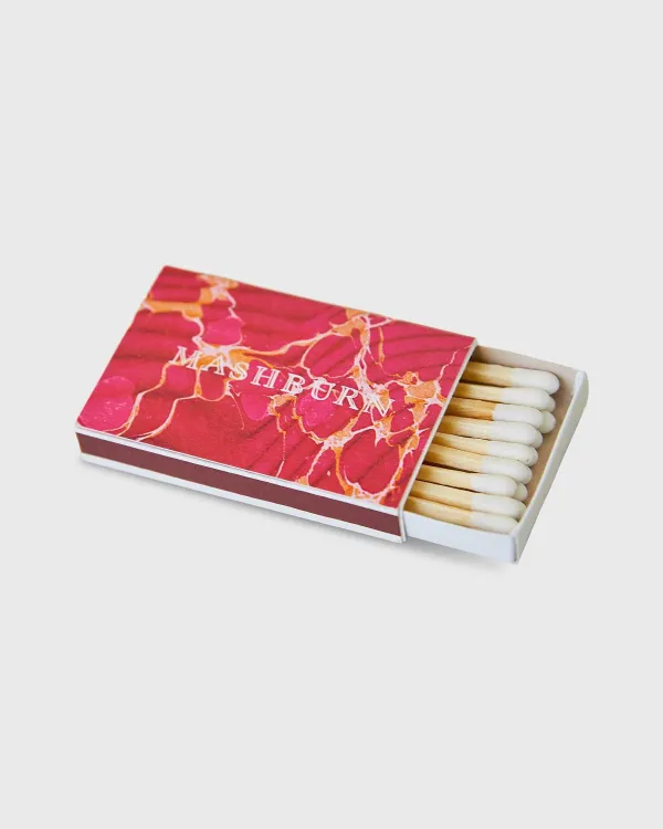 Hot Mashburn Wrapped Scented Candle & Matchbox No. 308